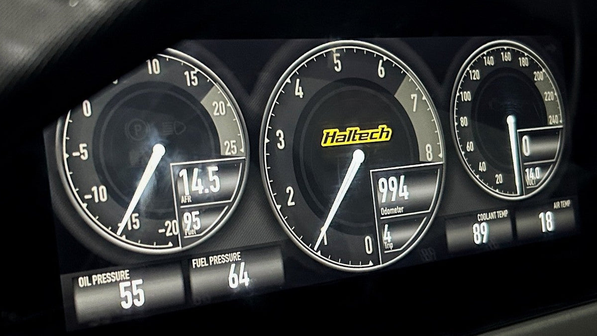 Haltech dash integration